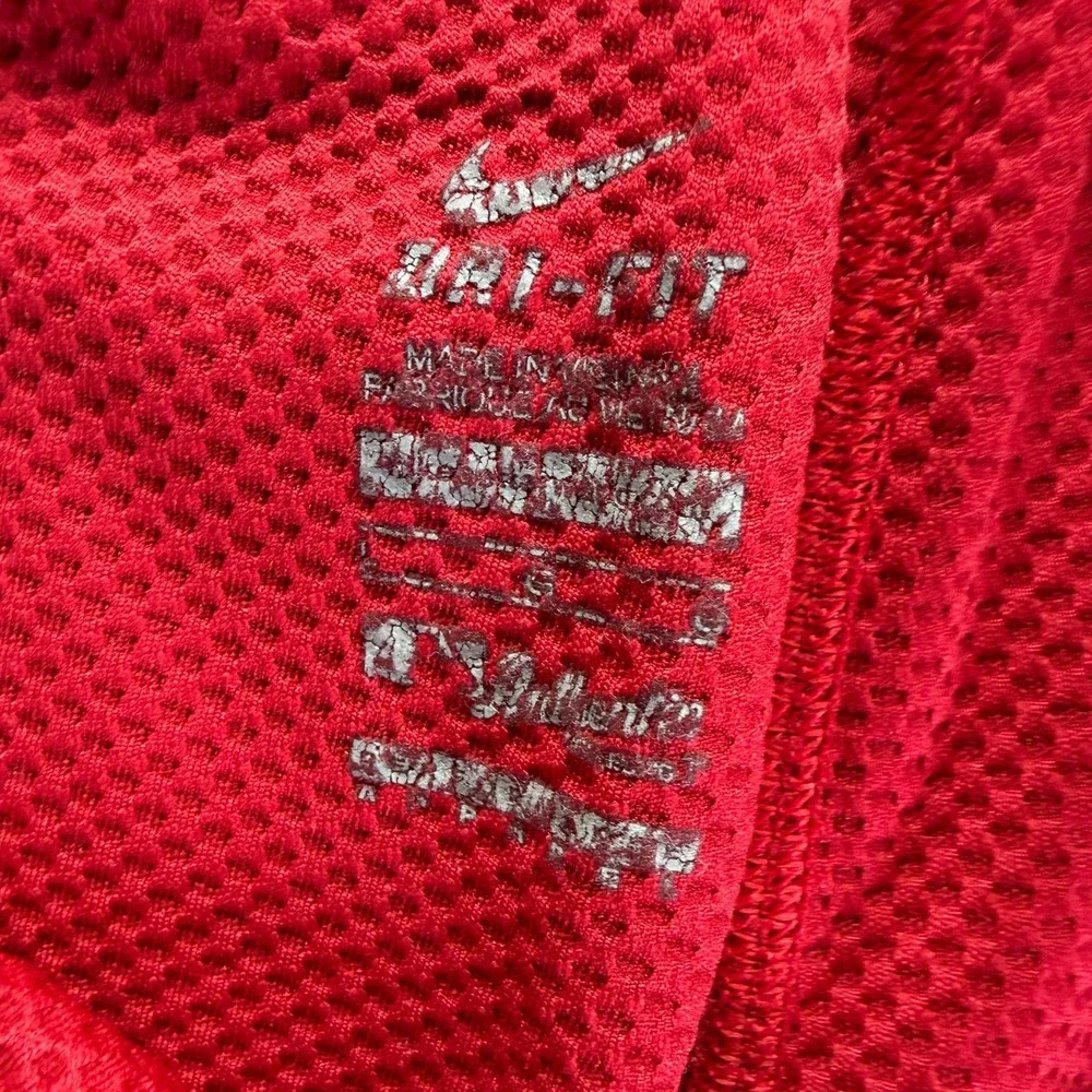 Nike Dri-Fit Shorts Mens L Red Athletic Washington Nationals MLB Baseball Sports